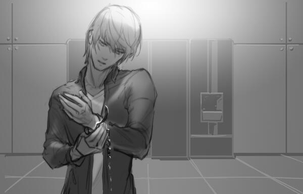 light grieving... loose handcuff...