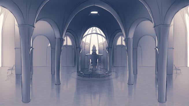 oily-haired branch crown villain dude's Abode