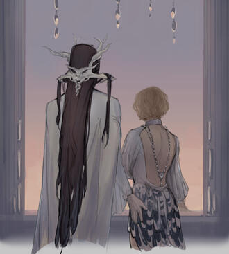 One of them is having a good time, at least