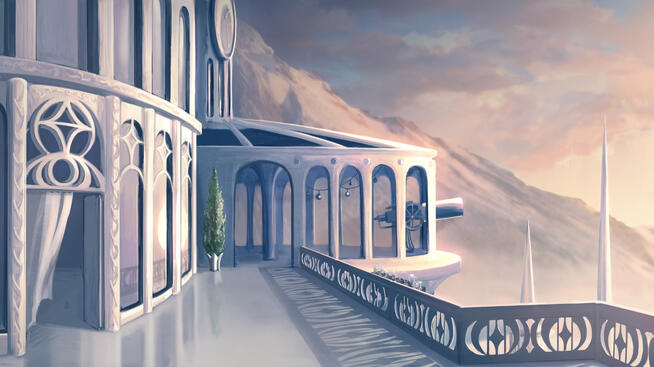 sirius twins' home/balcony...?