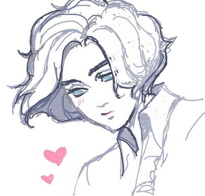 P strawpage doodle (swallowed by the void)