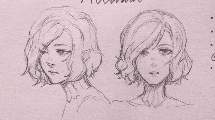 first mithrun sketches