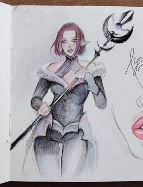 watercolor nea