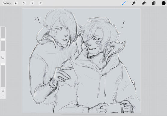 old rex/alfonse werlyt sketch