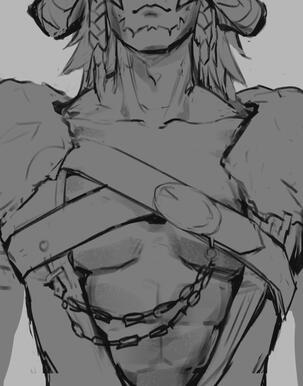 Magnai's huge honkers